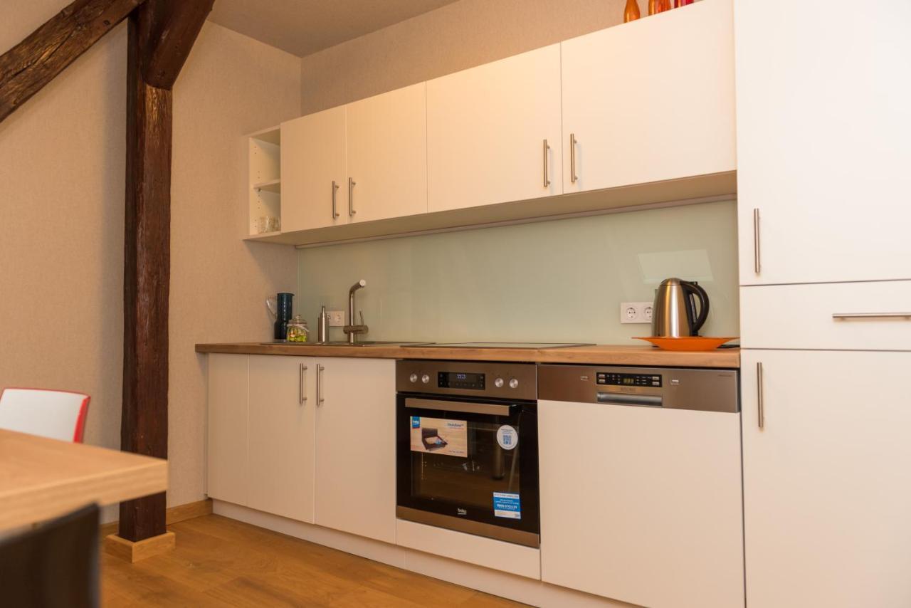צוויקאו Apartmenthaus Am Dom Junior Suite Mit Parkplatz מראה חיצוני תמונה